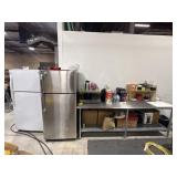 2 refrigerators +stainless steel  preparation