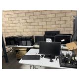 6 desk computers (1) Xbox (8) monitors and