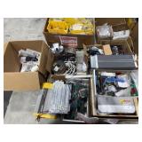 Pallet  containing assorted electronics, wires