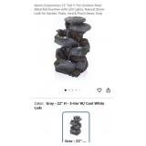 4 pcs Assorted Items: Sauna Heater, Waterfall
