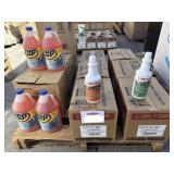 72 pcs approx cleaning supplies