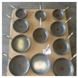 11 pcs Assorted T-Fal Pans