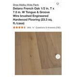 466 sq. ft. Malibu Wide Plank Delano French Oak