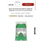 35 cases of 6 bags Betco Liquid Hand Soap Refill