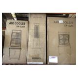 3) Assorted Air Coolers