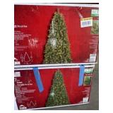 2- 7.5 ft. Artificial Christmas Trees