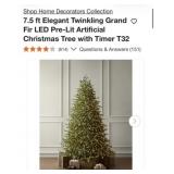 1- Home Decorators Collection 7.5 ft Elegant