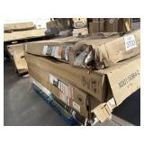 5 pcs Assorted Shower Items: Shower bases: pans