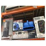 5 pcs Assorted Items: Air Movers, Lighting, and