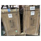 2 pcs EUHOMY BR013-110 3.2 CU FT WINE COOLER BLACK
