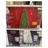 2- 7.5 ft. Artificial Christmas Trees