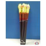 Black Eagle yellow crest carbon arrow