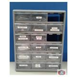 Organizer with contents see full description