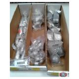 Sinker Lot Round Double ring triangle Rock Cod ove