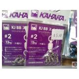 Jigs swivels and snaps. Mixed lot