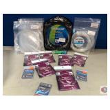 fishing lines and heads