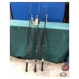 SHIMANO FISHING RODS qty 3 x$