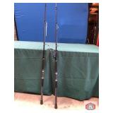 2 DAIWA SALTIST BOAT JIG/SPIN RODS qty 2 x$