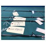 SOCAL CASTING RODS qty 4 x$