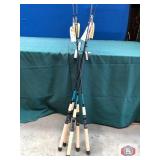 SOCAL Casting Rods. qty 5. x$