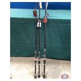Fishing rods qty 3 x$