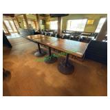 3 Bar Tables W/ Steel Base