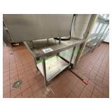 36"x30" Stainless Steel Table/Equipment Stand