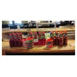 (23) Bottles of Assorted Drink Mixers