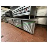 Refrigerated Equipment Stand - Three Compartment