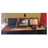 (3) NCR Point of Sale Systems