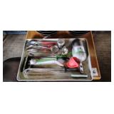 Assorted Cooking Utensils and Ice Scoop