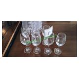 (7) Wine Glasses