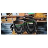 (48) 13" Plastic Serving Trays