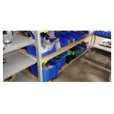 Assorted Hardware on (2) Shelves