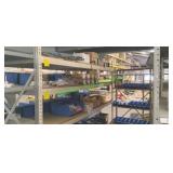 Assorted Brackets on (3) Shelves