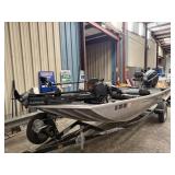 Lowe Stryker 17 Aluminum Boat, Motor & Trailer