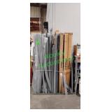 Rack and Contents- Panduit Wire Channeling