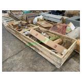 Crate Load of Assorted Hardware - Nuts, Bolts