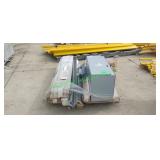 Pallet of Cable Channeling and Hoffman Elec. Box