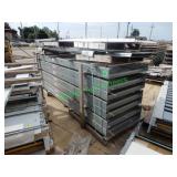 (7) 36' W x 144' L Slider Bed Frames