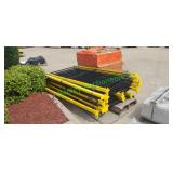 (9) Pieces of Troax ST20 Guarding