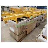 (2) Crates of Hytrol Conveyor Supports & Hardware