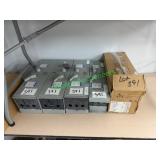 (5) Eaton Dead-Front Switches