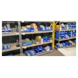 Large Lot of Hardware Inventory on (3) Shelves