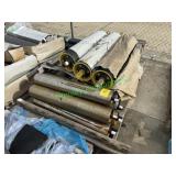 (11) 36' x 6' End Rollers