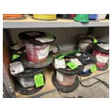 (10) Spools of Assorted Wiring