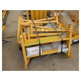 (10) Hytrol Conveyor Supports on Pallet