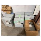 (9) Industrial Power Supply/Disconnect Enclosures