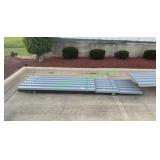 (20+/-) Panels Steel Mezzanine Decking - Assorted
