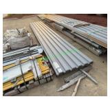 (25+/-) Panels Steel Mezzanine Decking 18'6'x36'